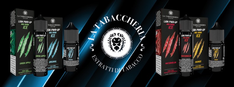 Linea Lion Pwr-Up Nrg Drink Ice Shot 20ml e Mini Shot 10ml La Tabaccheria